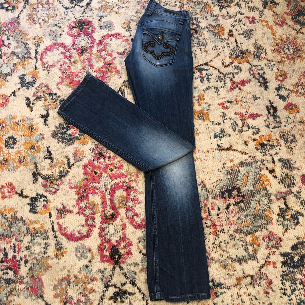 ReRock for Express boot cut jeans - Picture 4 of 4